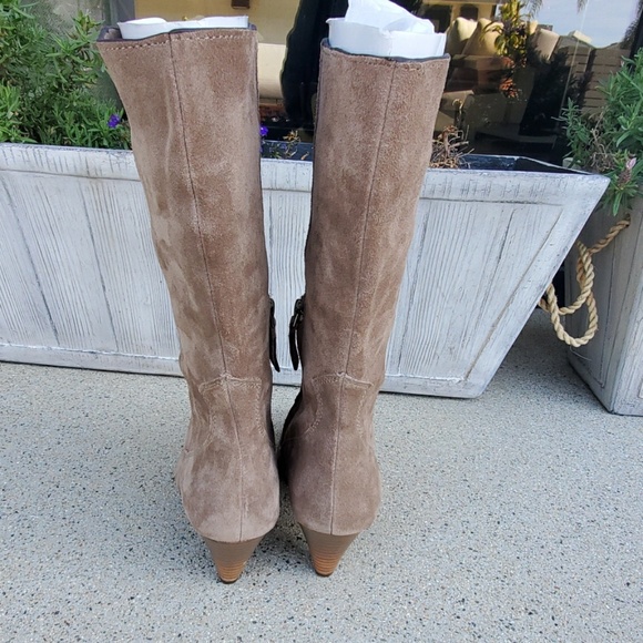 Suede leather boots - Picture 3 of 4